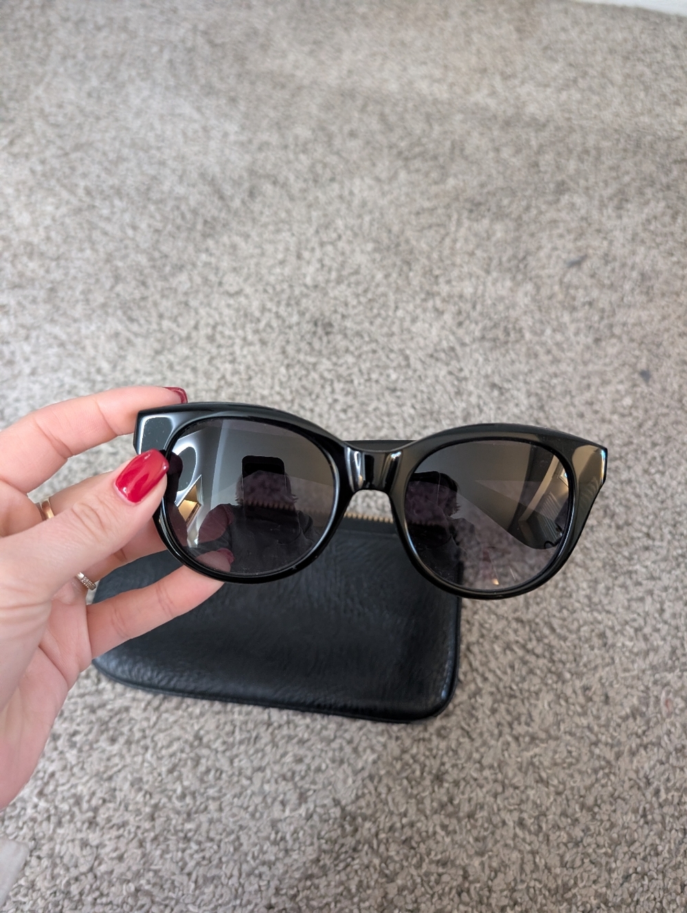Anine Bing Black Sunglasses